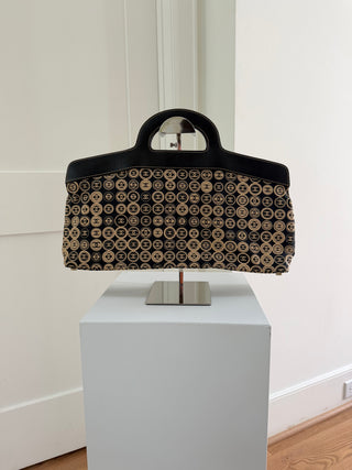 Coco coin top handle XL jersey tote
