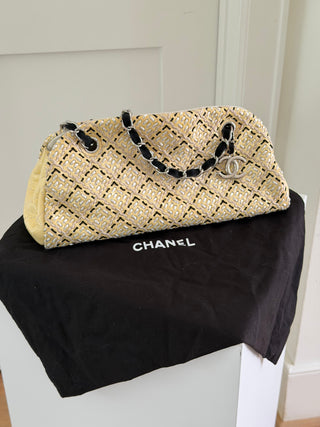 Just Mademoiselle patent woven stitch