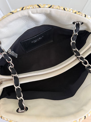 Just Mademoiselle patent woven stitch
