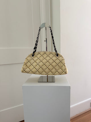 Just Mademoiselle patent woven stitch