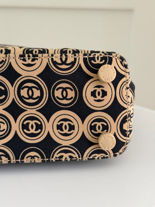 Coco coin top handle XL jersey tote