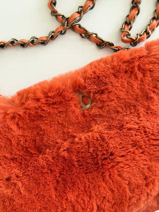 Orylag fur chain shoulder bag