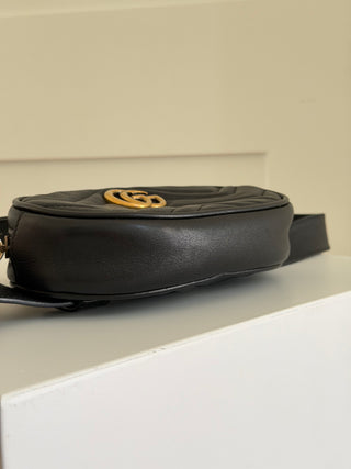 Marmont Matelassé leather belt bag