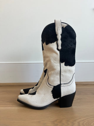 Daggett calf hair boots