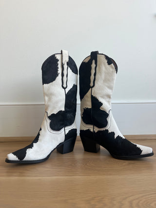 Daggett calf hair boots