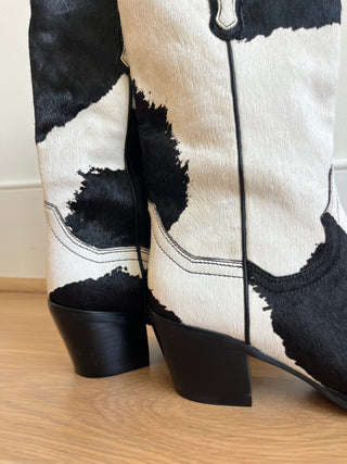 Daggett calf hair boots