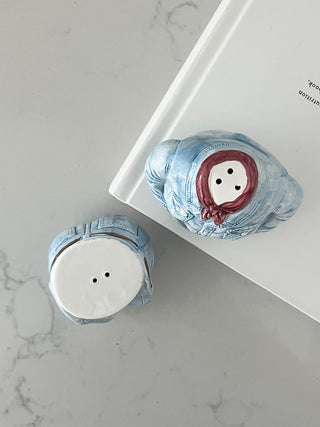 Wrangler salt and pepper shakers