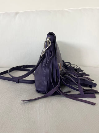 Double turn-lock fringe bag, early 2000s
