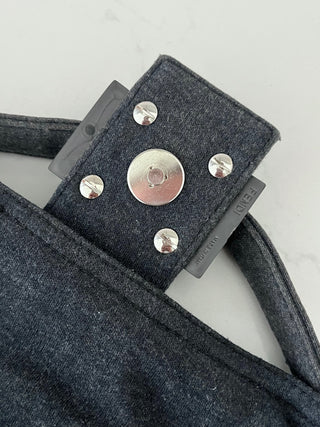 Jersey knit medium baguette, early 2000s