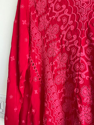 Jossimar cherry eyelet dress