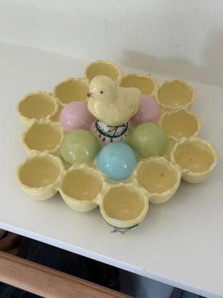 Chickadee boiled egg holder (as-is)