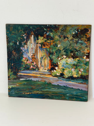Original small panel mixed artworks, France