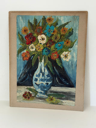 Original small panel mixed artworks, France