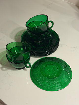 Charm Forest holiday etches coffee set, x12 pieces