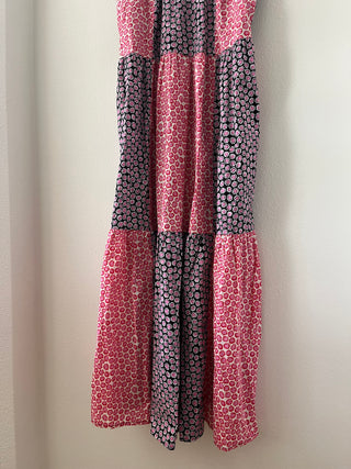Floral patchwork dress
