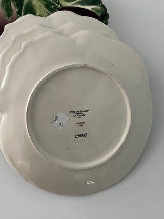 Le Marché eggplant plate set