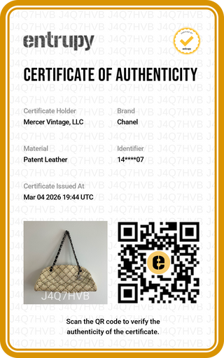 Just Mademoiselle patent woven stitch