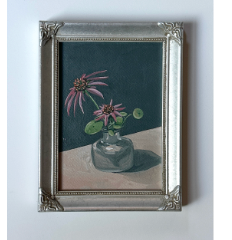 Bouquet 1 in vintage frame