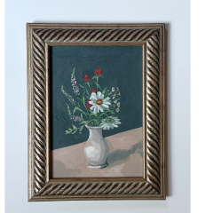 Bouquet 2 in vintage frame