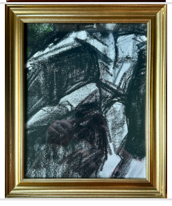 Figure Study 2 in vintage gilt