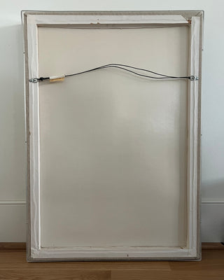 "Circa" debossed linen print